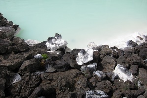Stained Rocks at Blue Lagoon